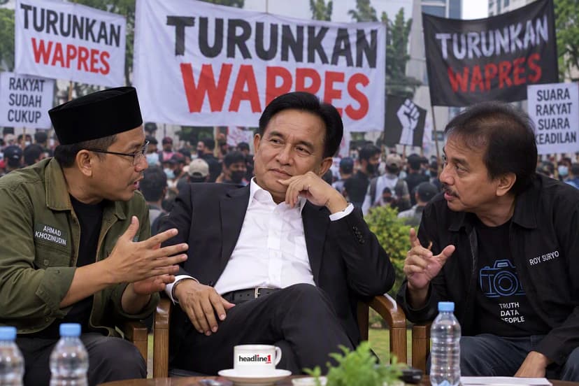 Kursi Wapres Kosong? Ini Beda Versi Konstitusi vs Roy Suryo